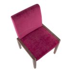 Carmen White Washed Wood Hot Pink Velvet Contemporary Chairs (Set of 2) 17 Carmen White Washed Wood Hot Pink Velvet Contemporary Chairs (Set of 2)