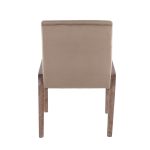 Carmen White Washed Wood Light Brown Velvet Contemporary Chairs (Set of 2) 15 Carmen White Washed Wood Light Brown Velvet Contemporary Chairs (Set of 2)