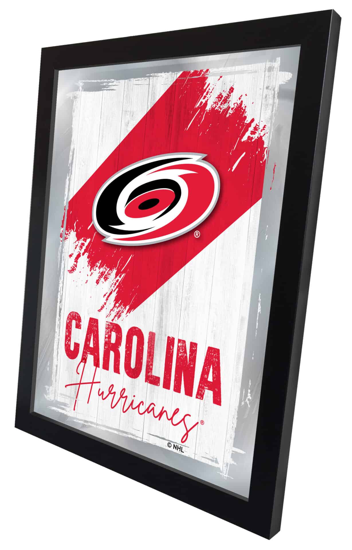 Carolina Hurricanes 17x22 Logo Wall Mirror (Alternate) 2 Carolina Hurricanes 17x22 Logo Wall Mirror (Alternate) - Image 2