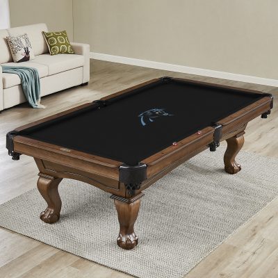 Carolina Panthers 8 ft Polyester Anti Friction Billiard Cloth