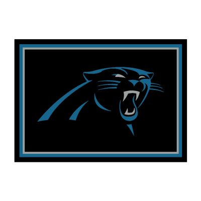 Carolina Panthers 8x11 Officially Licensed Spirit Area Rug