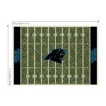 Carolina Panthers Homefield 6x8 Football Field Area Rug