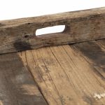 Carson (Large) 30L x 30W Brown Reclaimed Wood Tray