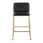 Casper 26-Inch Gold and Black Contemporary Counter Stools (Set of 2) 17 Casper 26-Inch Gold and Black Contemporary Counter Stools (Set of 2)