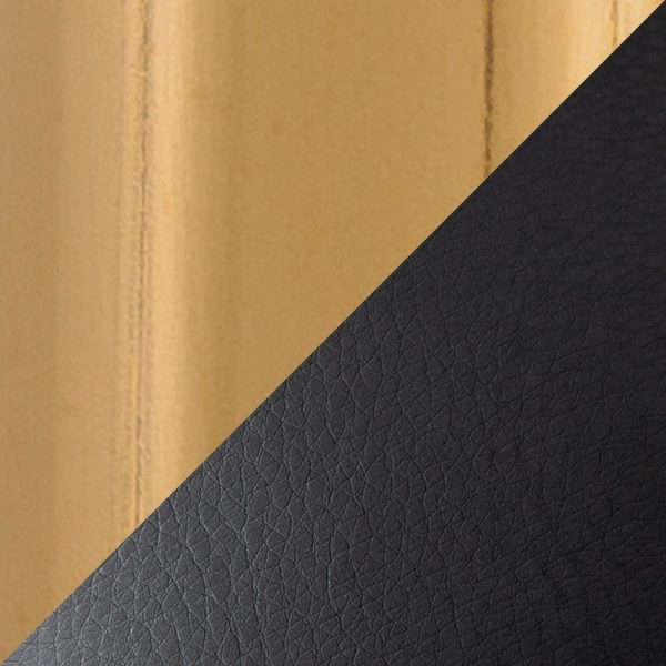 Casper 26 Inch Gold and Black Contemporary Counter Stools Set of 2 8