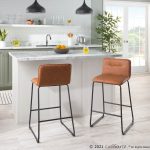 Casper Black Metal Camel Contemporary Counter Stools (Set of 2) 14 Casper Black Metal Camel Contemporary Counter Stools (Set of 2)