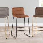 Casper Black Metal Camel Contemporary Counter Stools (Set of 2) 16 Casper Black Metal Camel Contemporary Counter Stools (Set of 2)
