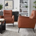 Casper Black Metal Camel Faux Leather Urban Lounger 20 Casper Black Metal Camel Faux Leather Urban Lounger