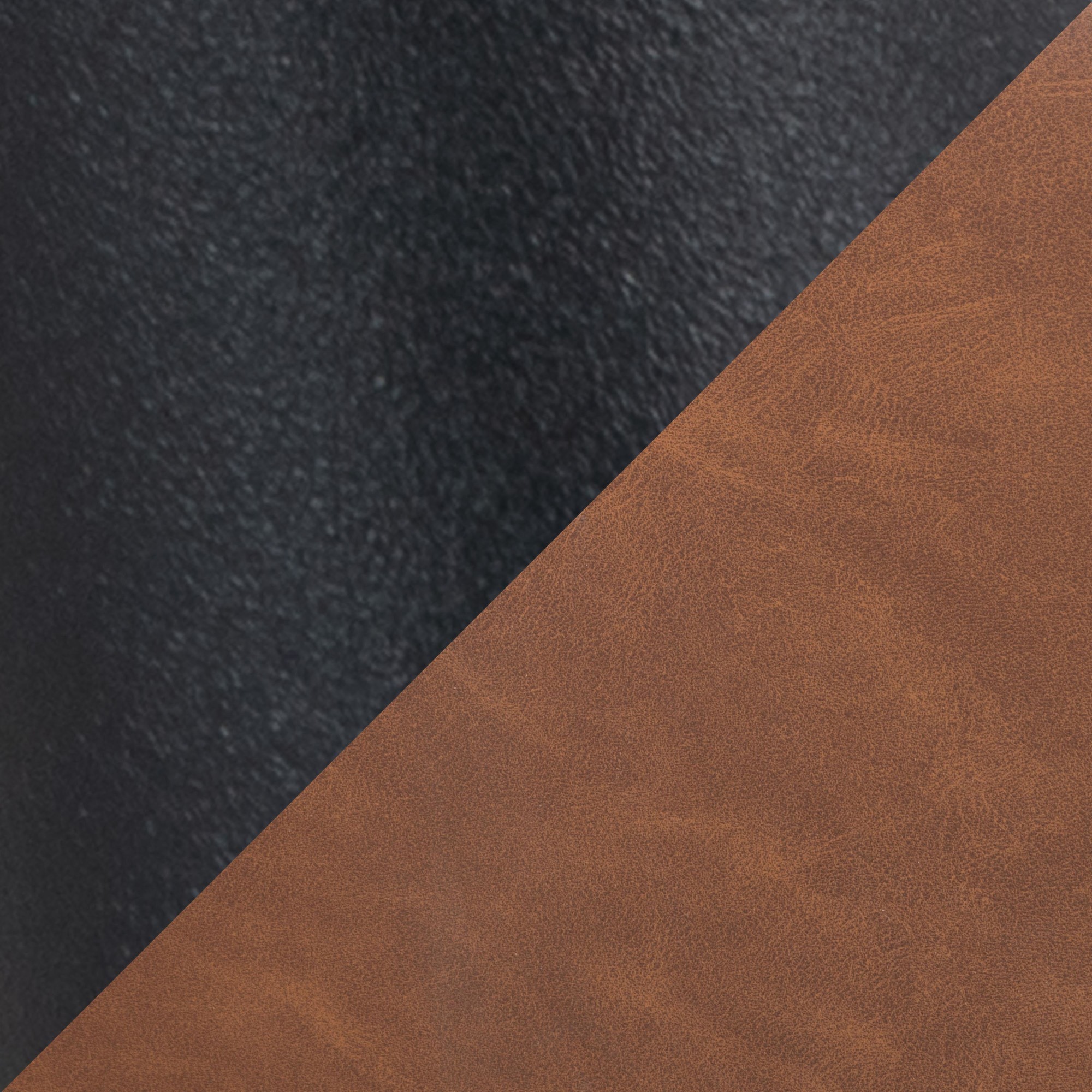 Casper Black Metal Camel Faux Leather Urban Lounger 18 Casper Black Metal Camel Faux Leather Urban Lounger - Image 18