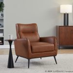 Casper Black Metal Camel Faux Leather Urban Lounger 21 Casper Black Metal Camel Faux Leather Urban Lounger