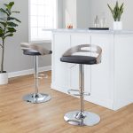 Cassis Mid-Century Modern Black Faux Leather Swivel Barstools (Set of 2) 12 Cassis Mid-Century Modern Black Faux Leather Swivel Barstools (Set of 2)