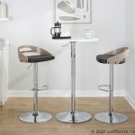 Cassis Mid-Century Modern Black Faux Leather Swivel Barstools (Set of 2) 13 Cassis Mid-Century Modern Black Faux Leather Swivel Barstools (Set of 2)