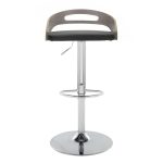 Cassis Mid-Century Modern Black Faux Leather Swivel Barstools (Set of 2) 19 Cassis Mid-Century Modern Black Faux Leather Swivel Barstools (Set of 2)