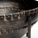 Cauldron (Set of 2) Brown Metal Bowls