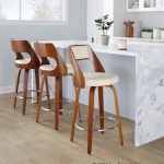 Cecina 26-Inch Mid-Century Modern Swivel Counter Stools (Set of 2) 15 Cecina 26-Inch Mid-Century Modern Swivel Counter Stools (Set of 2)