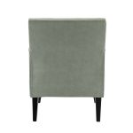 Celadon Sage Vegan Leather Nailhead Trim Armchair 9 Celadon Sage Vegan Leather Nailhead Trim Armchair