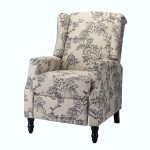 Celia Indigo Wingback Push Back Manual Recliner 7 Celia Indigo Wingback Push Back Manual Recliner