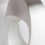 Celtica (26.8"H) White Resin Ring-Shaped Base Table Lamp