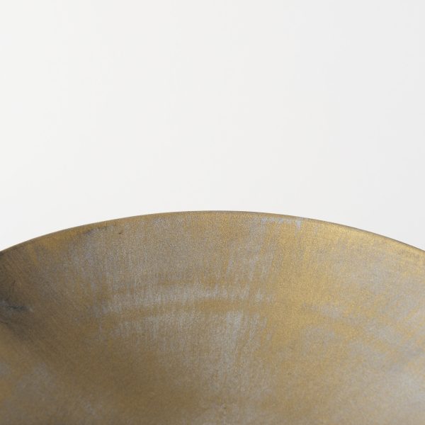 Chadwick II 13L x 13W Gold Metal Webbed Feet Bowl 6