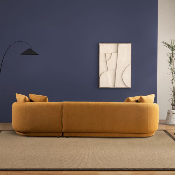 ChandlerCognacBoucleRightSectionalSofa 2