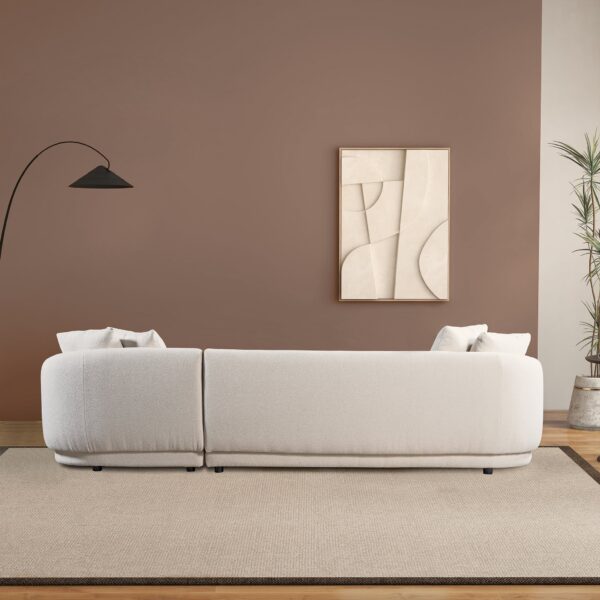 ChandlerCreamBoucleRightSectionalSofa 3