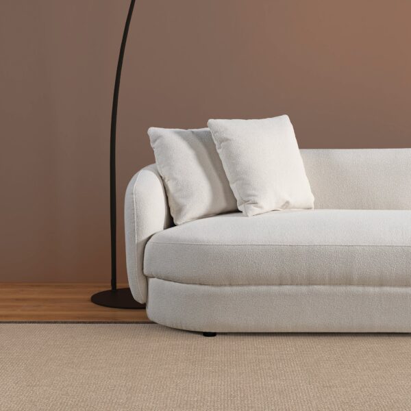 ChandlerCreamBoucleRightSectionalSofa 4