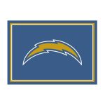 Chargers 4x6 Spirit Area Rug Officially Licensed NFL Rug