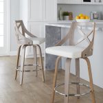 Charlotte 26 Farmhouse Swivel Counter Stools Light Grey (Set of 2) 12 Charlotte 26 Farmhouse Swivel Counter Stools Light Grey (Set of 2)