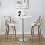 Charlotte 26 Farmhouse Swivel Counter Stools Light Grey (Set of 2) 14 Charlotte 26 Farmhouse Swivel Counter Stools Light Grey (Set of 2)
