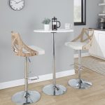 Charlotte Farmhouse Cream Swivel Adjustable Barstools (Set of 2) 10 Charlotte Farmhouse Cream Swivel Adjustable Barstools (Set of 2)