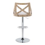 Charlotte Farmhouse Cream Swivel Adjustable Barstools (Set of 2) 16 Charlotte Farmhouse Cream Swivel Adjustable Barstools (Set of 2)