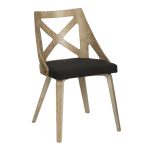 Charlotte Farmhouse White Washed Wood Dining Chairs, Charcoal (Set of 2) 18 Charlotte Farmhouse White Washed Wood Dining Chairs, Charcoal (Set of 2)