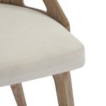 Charlotte Farmhouse White Wood Cream Dining Chairs (Set of 2) 28 Charlotte Farmhouse White Wood Cream Dining Chairs (Set of 2)