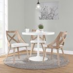 Charlotte Farmhouse White Wood Cream Dining Chairs (Set of 2) 19 Charlotte Farmhouse White Wood Cream Dining Chairs (Set of 2)