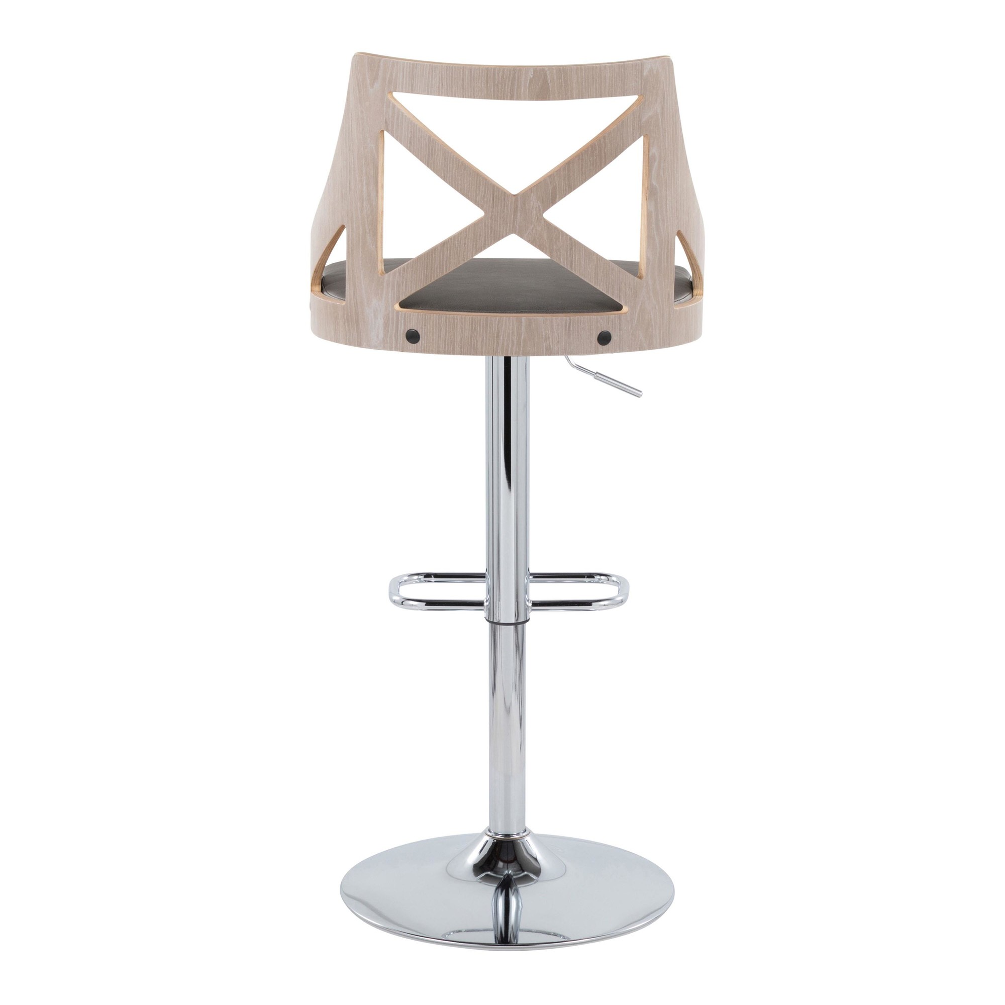 Charlotte Grey Farmhouse Adjustable Barstools (Set of 2) 7 Charlotte Grey Farmhouse Adjustable Barstools (Set of 2) - Image 7