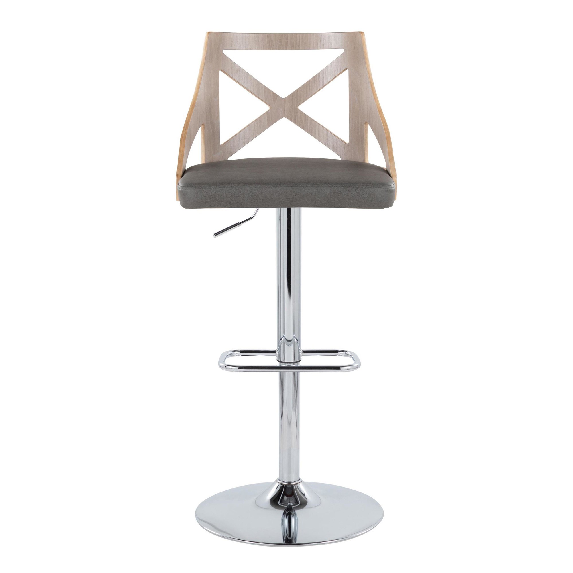 Charlotte Grey Farmhouse Adjustable Barstools (Set of 2) 8 Charlotte Grey Farmhouse Adjustable Barstools (Set of 2) - Image 8