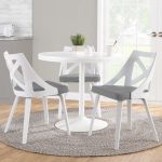 Charlotte White Wood Light Grey Farmhouse Chairs (Set of 2) 14 Charlotte White Wood Light Grey Farmhouse Chairs (Set of 2)