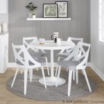 Charlotte White Wood Light Grey Farmhouse Chairs (Set of 2) 13 Charlotte White Wood Light Grey Farmhouse Chairs (Set of 2)