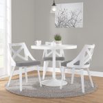 Charlotte White Wood Light Grey Farmhouse Chairs (Set of 2) 15 Charlotte White Wood Light Grey Farmhouse Chairs (Set of 2)