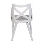 Charlotte White Wood Light Grey Farmhouse Chairs (Set of 2) 19 Charlotte White Wood Light Grey Farmhouse Chairs (Set of 2)