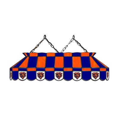 Chicago Bears 40 Inch Stained Glass Billiard Lamp