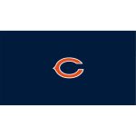 Chicago Bears 8 ft Polyester Anti Friction Billiard Cloth