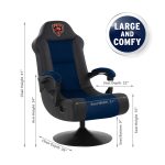 Chicago Bears Bluetooth Swivel Gaming Chair