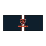 Chicago Bears Chrome USB Charging Lamp with Shade Insert