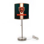 Chicago Bears Chrome USB Charging Lamp with Shade Insert