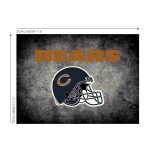 Chicago Bears Distressed 6x8 Area Rug