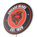 Chicago Bears LED Establish Date Sign