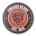 Chicago Bears LED Establish Date Sign