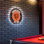 Chicago Bears LED Establish Date Sign