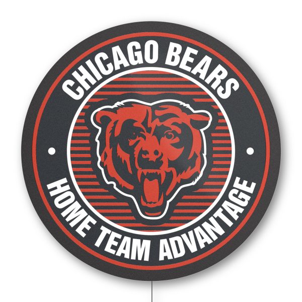 Chicago Bears LED Home Field Advantage Sign 4